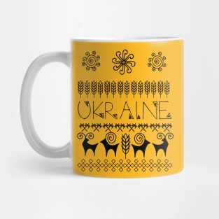 Ukrainian Ethnic Mug